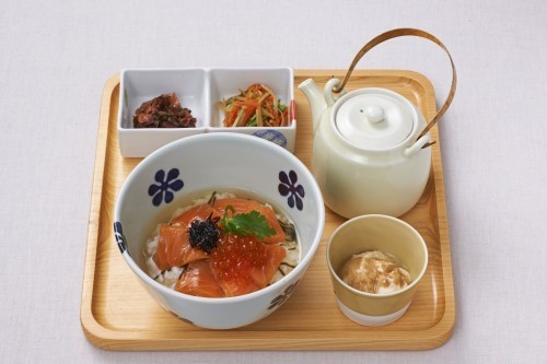 三文鱼和多少亲子茶泡饭