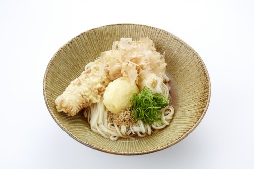 竹轮玉天拌乌冬面