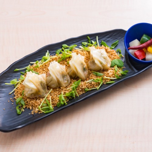 异国情调香辣饺子